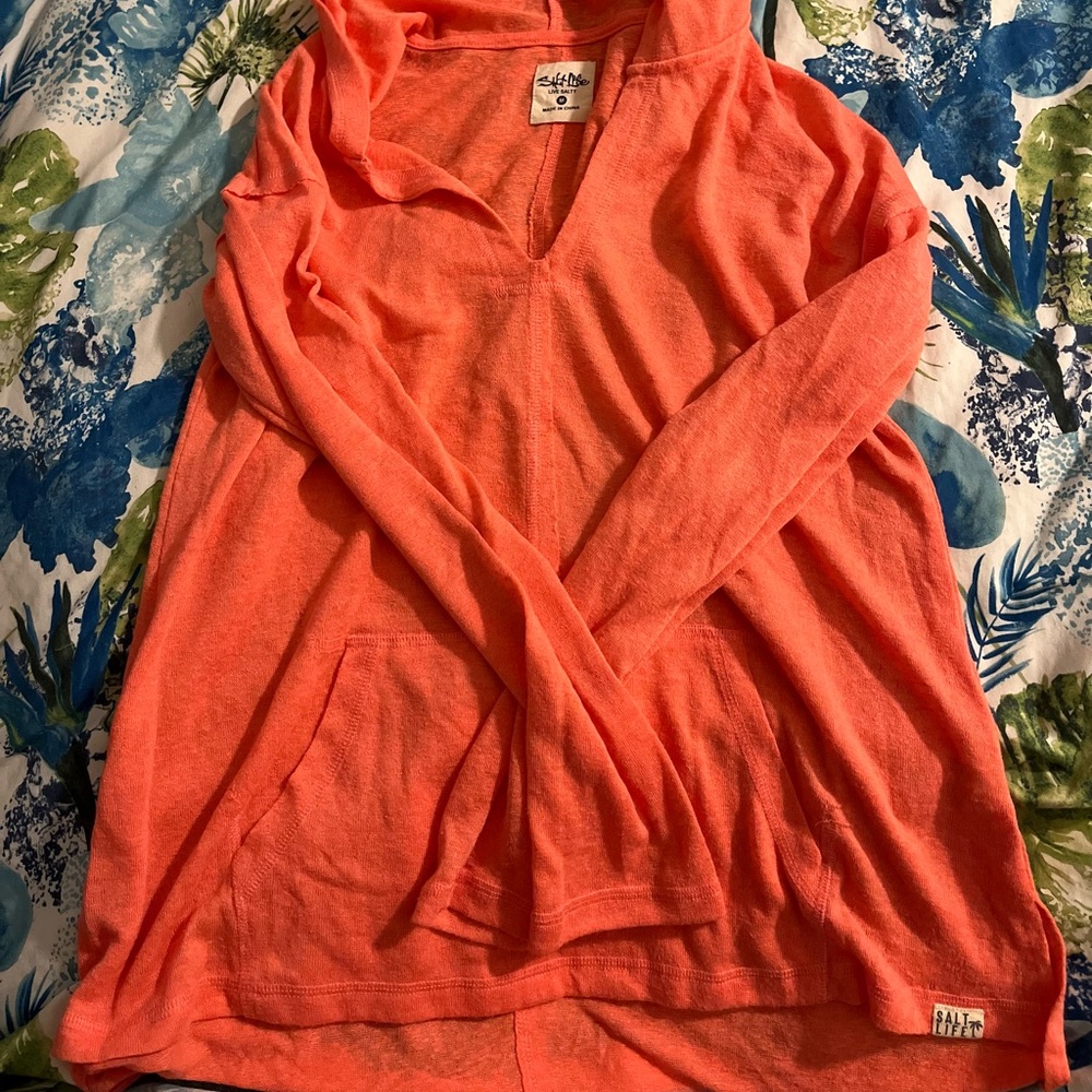 Lightweight Hooded Sweater-NWOT